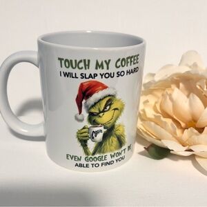 Grinch Christmas Coffee Mug - White